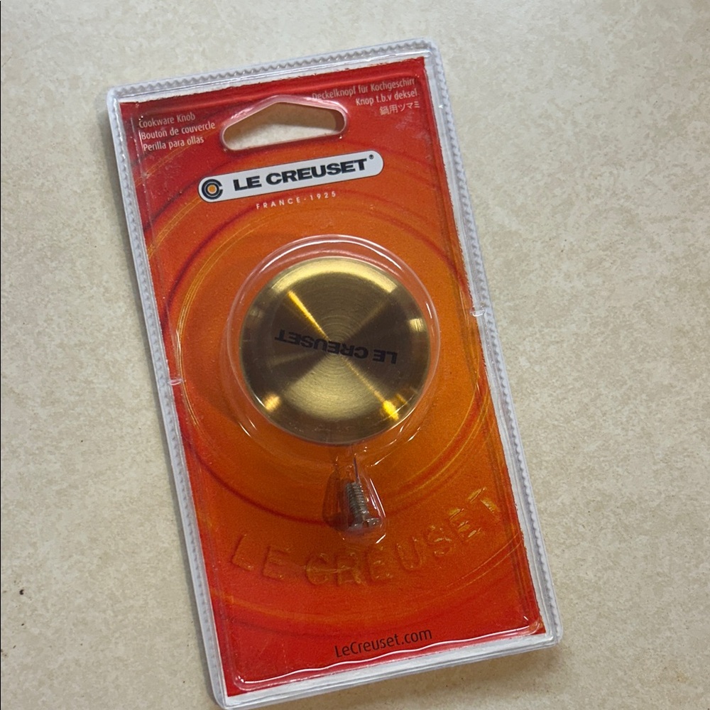 Le Creuset Gold Knob for Cookware